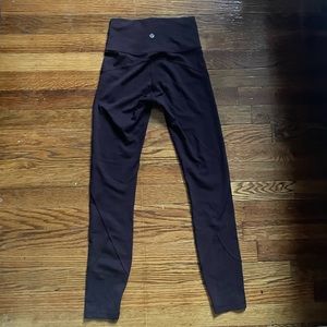 Maroon Lululemon Legging